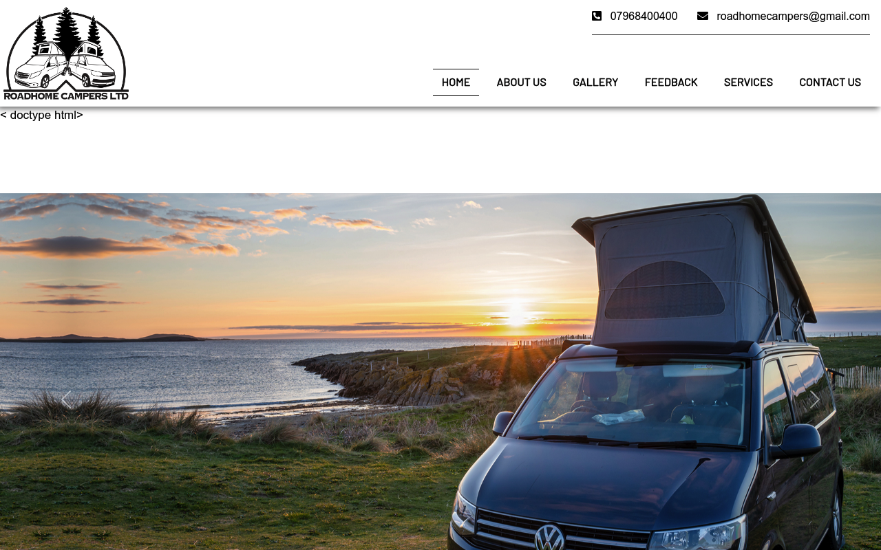 Roadhome Campers Ltd - Campervan Conversions