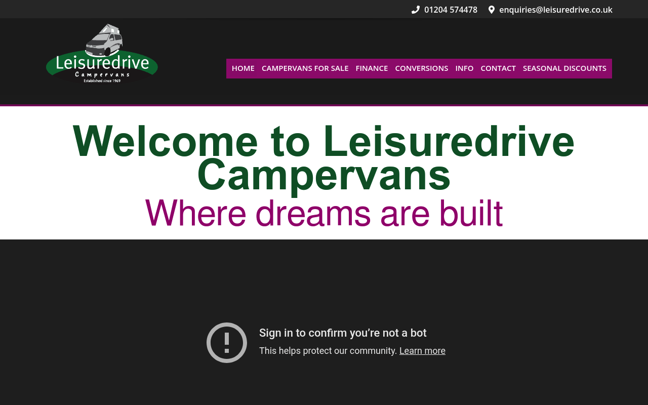 Leisuredrive Campervans - Campervan Conversions